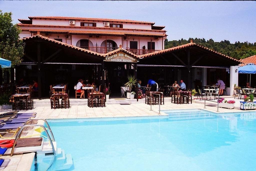 Golden Beach Koukounaries Extérieur photo